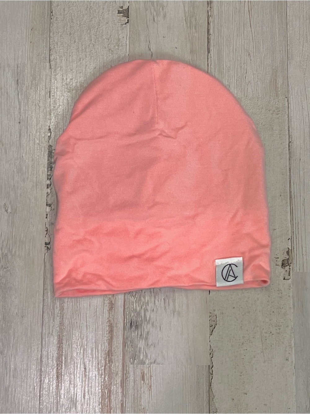 Aarin & Co Satin Lined XS Jersey Beanie Pink